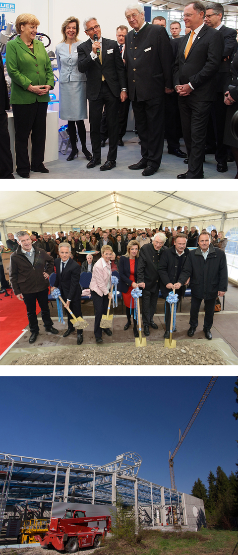 2013 - Hannover Messe и BAUER KOMPRESSOREN начинает строительство 2013 - Hannover Messe и BAUER KOMPRESSOREN начинает строительство