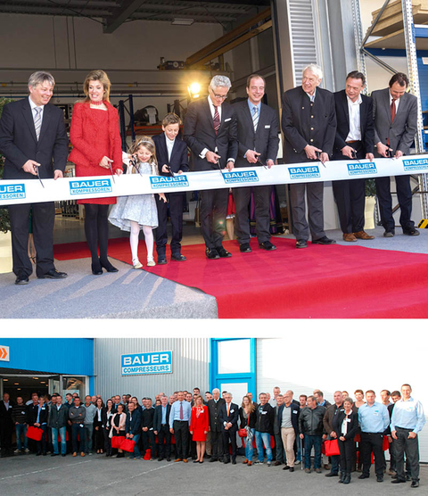 2015 -BAUER KOMPRESSOREN запускает новый завод и 30 лет фирме BAUER COMPRESSEURS SAS 2015 - BAUER KOMPRESSOREN запускает новый завод и 30 лет фирме BAUER COMPRESSEURS SAS