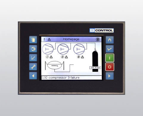 B-CONTROL II operator display B-CONTROL II operator display